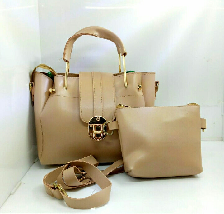 Versatile 2-Piece Leather Purse Set – Chic & Functional