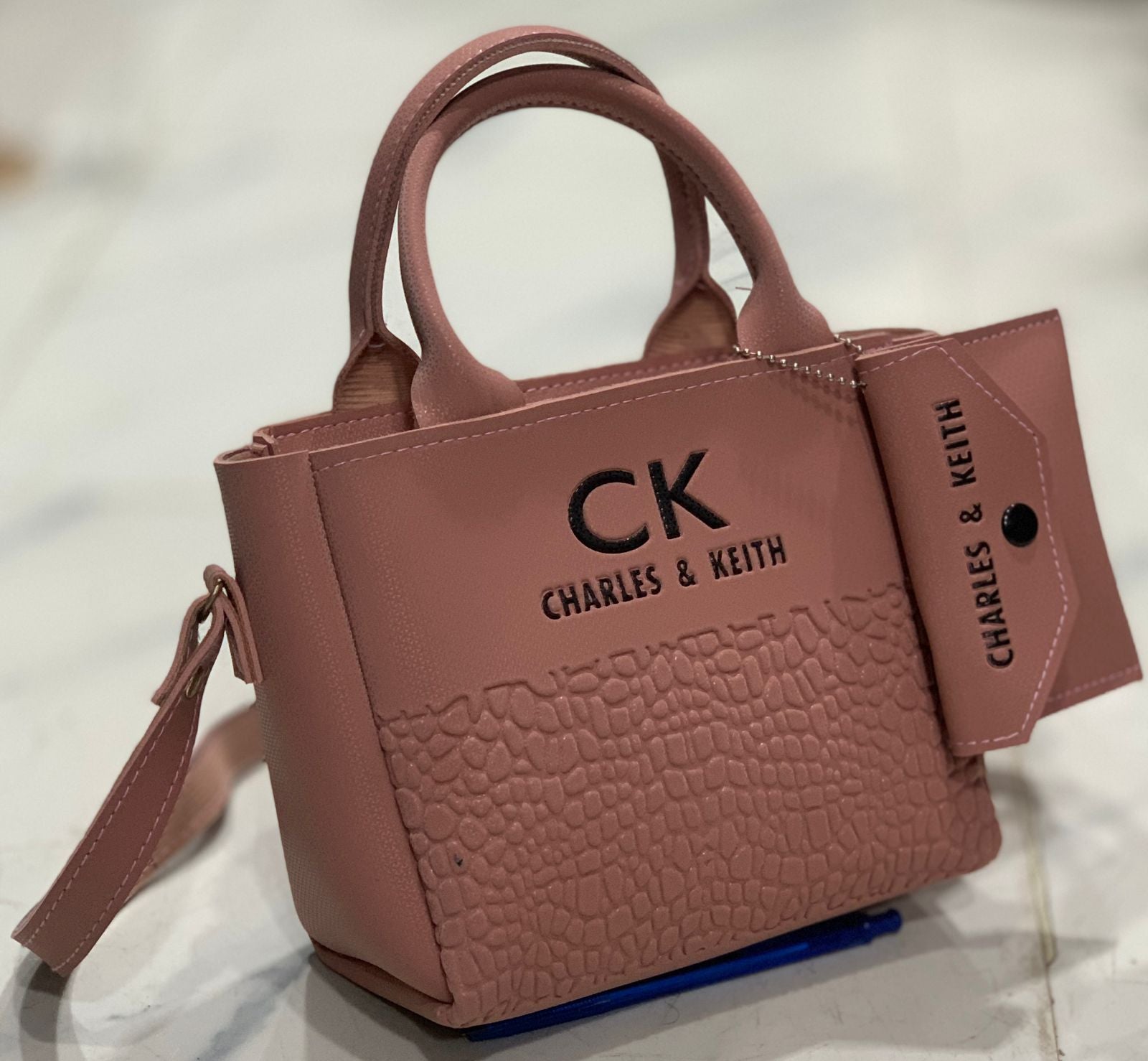 Elegant CK Handbag – Stylish Mini Tote & Crossbody Bag for Women