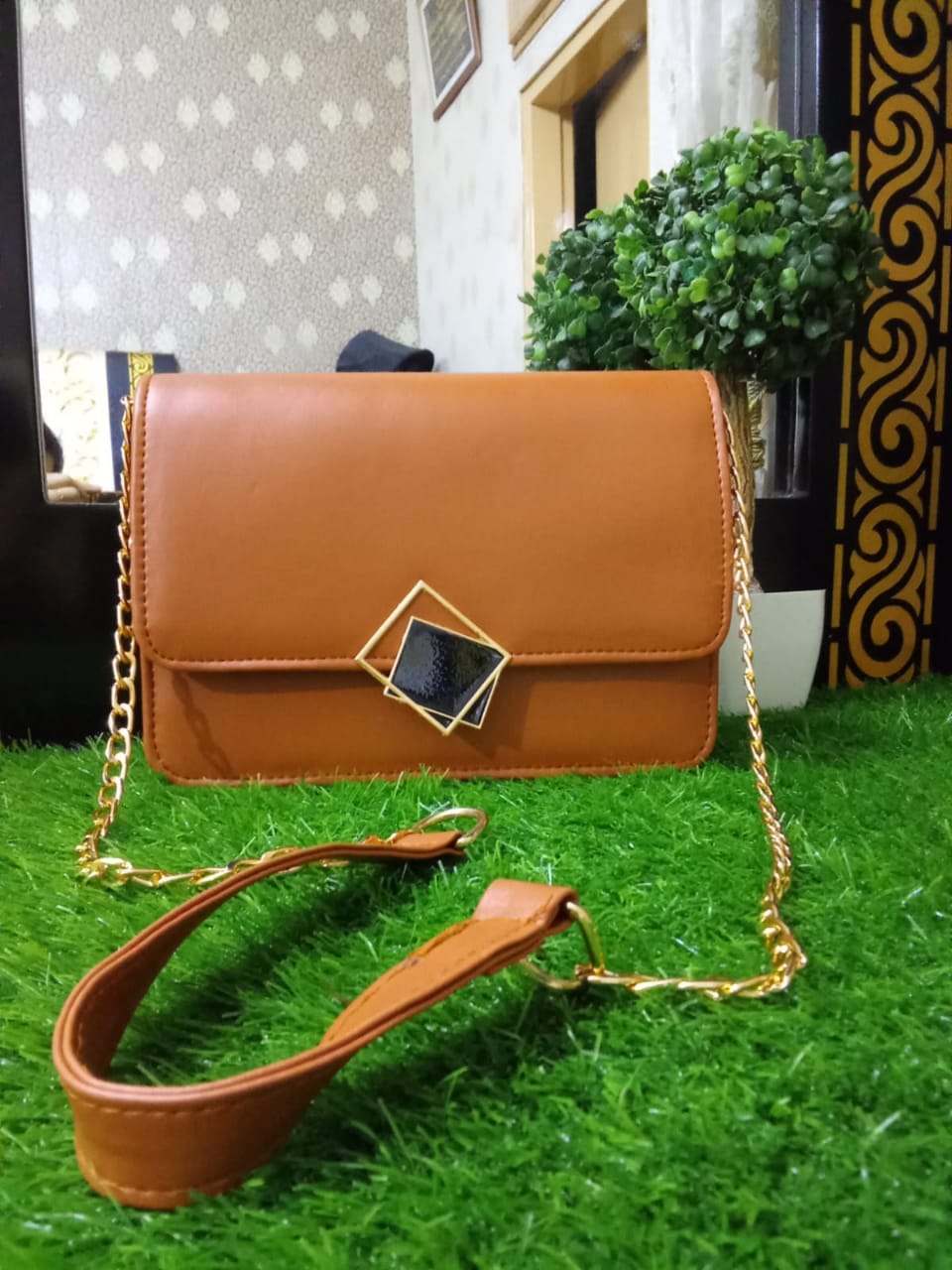 Soft Genuine Leather Shoulder Bag – Lightweight & Trendy