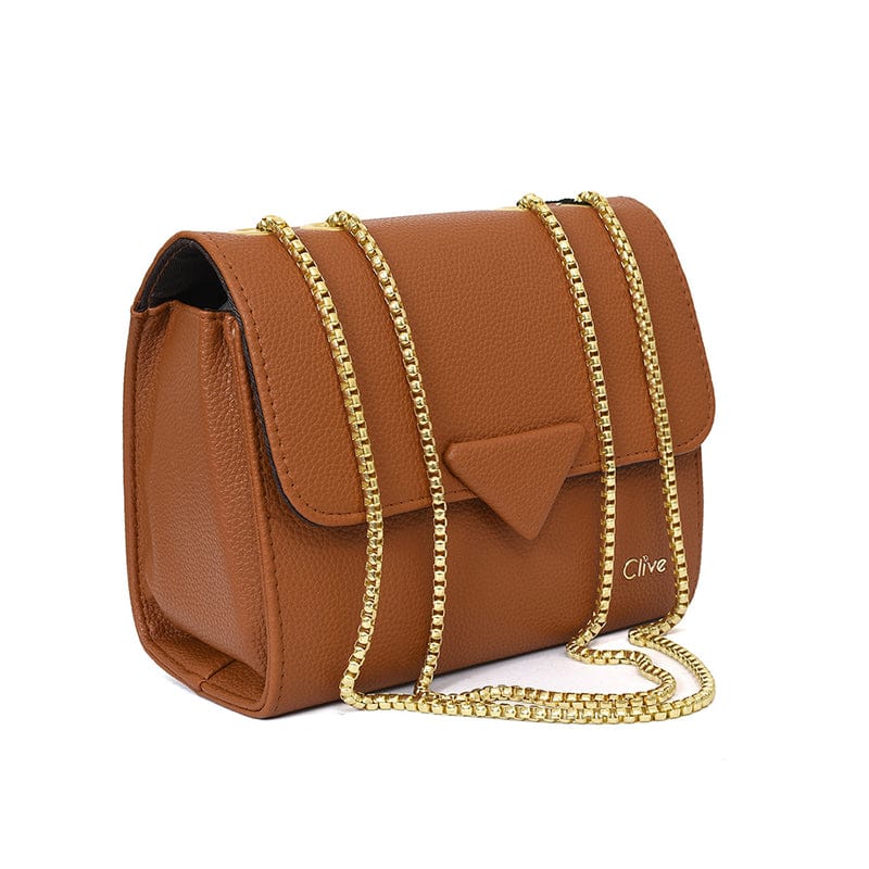 Classic Designer Handbag – Faux Leather Crossbody Bag for Any Occasion