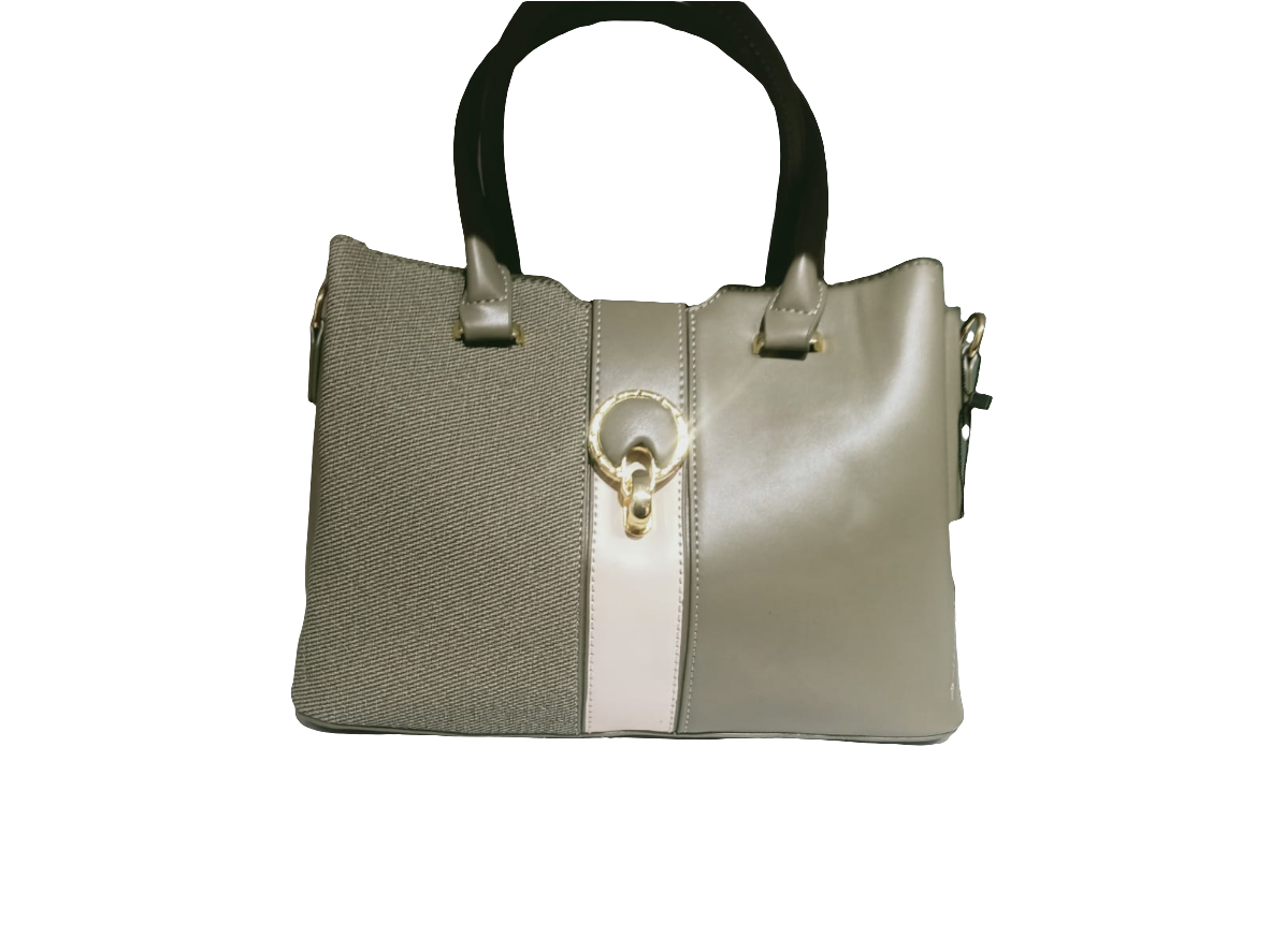 Stylish Two-Tone Tote Bag for Women