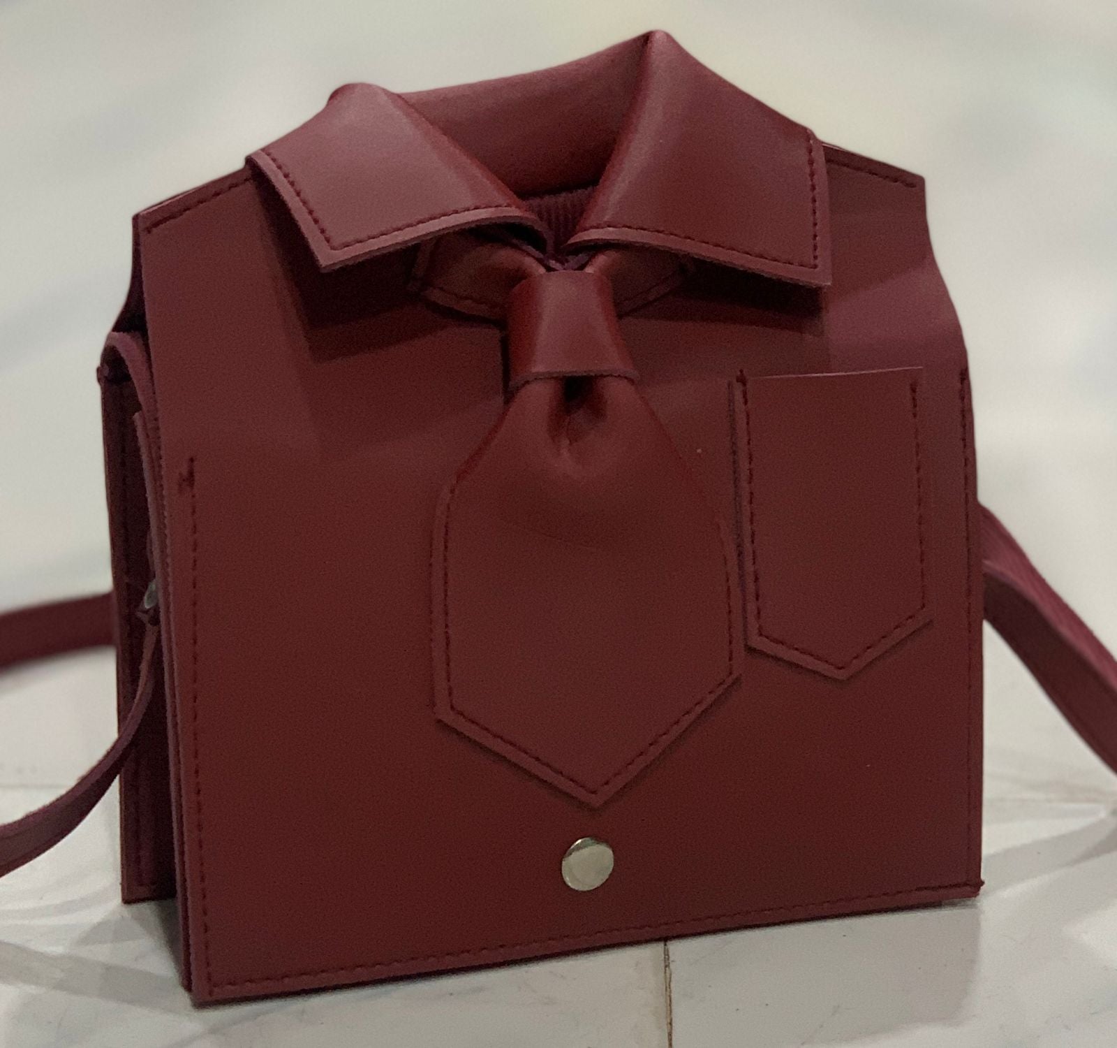 Trendy Shirt-Style Handbag