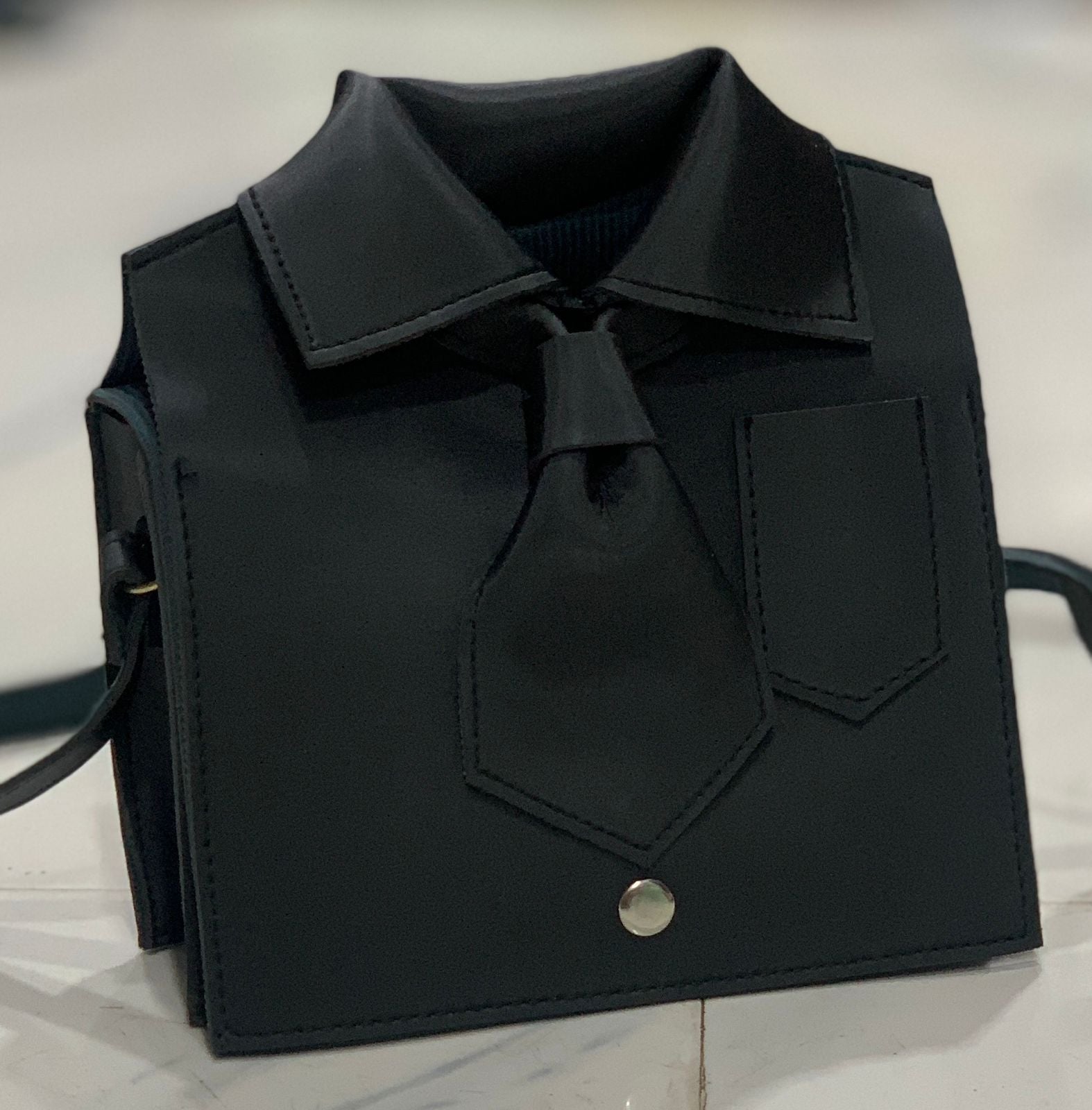 Trendy Shirt-Style Handbag