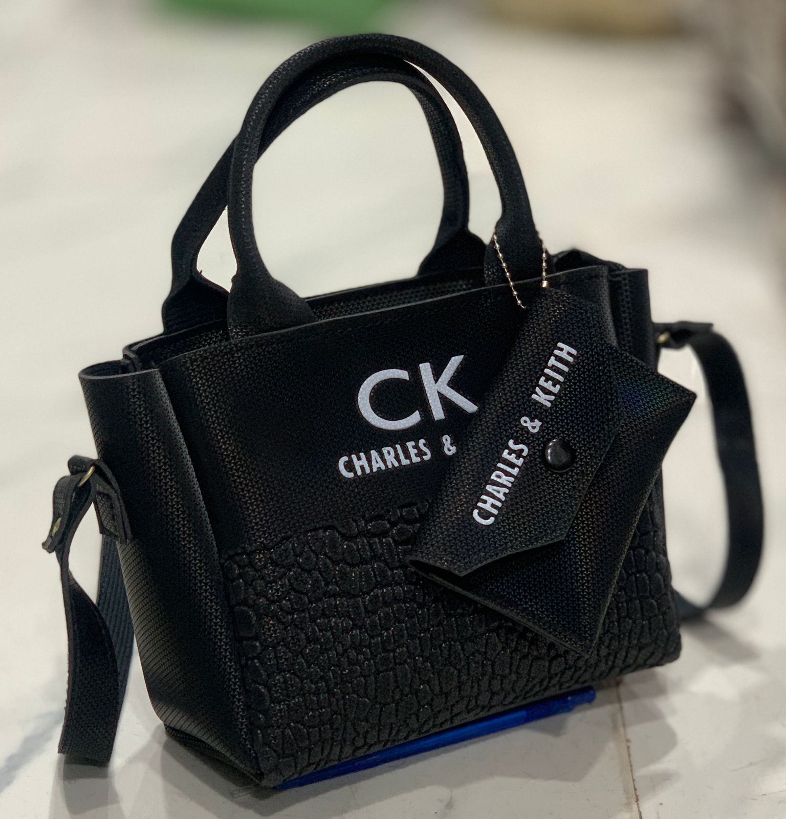 Elegant CK Handbag – Stylish Mini Tote & Crossbody Bag for Women
