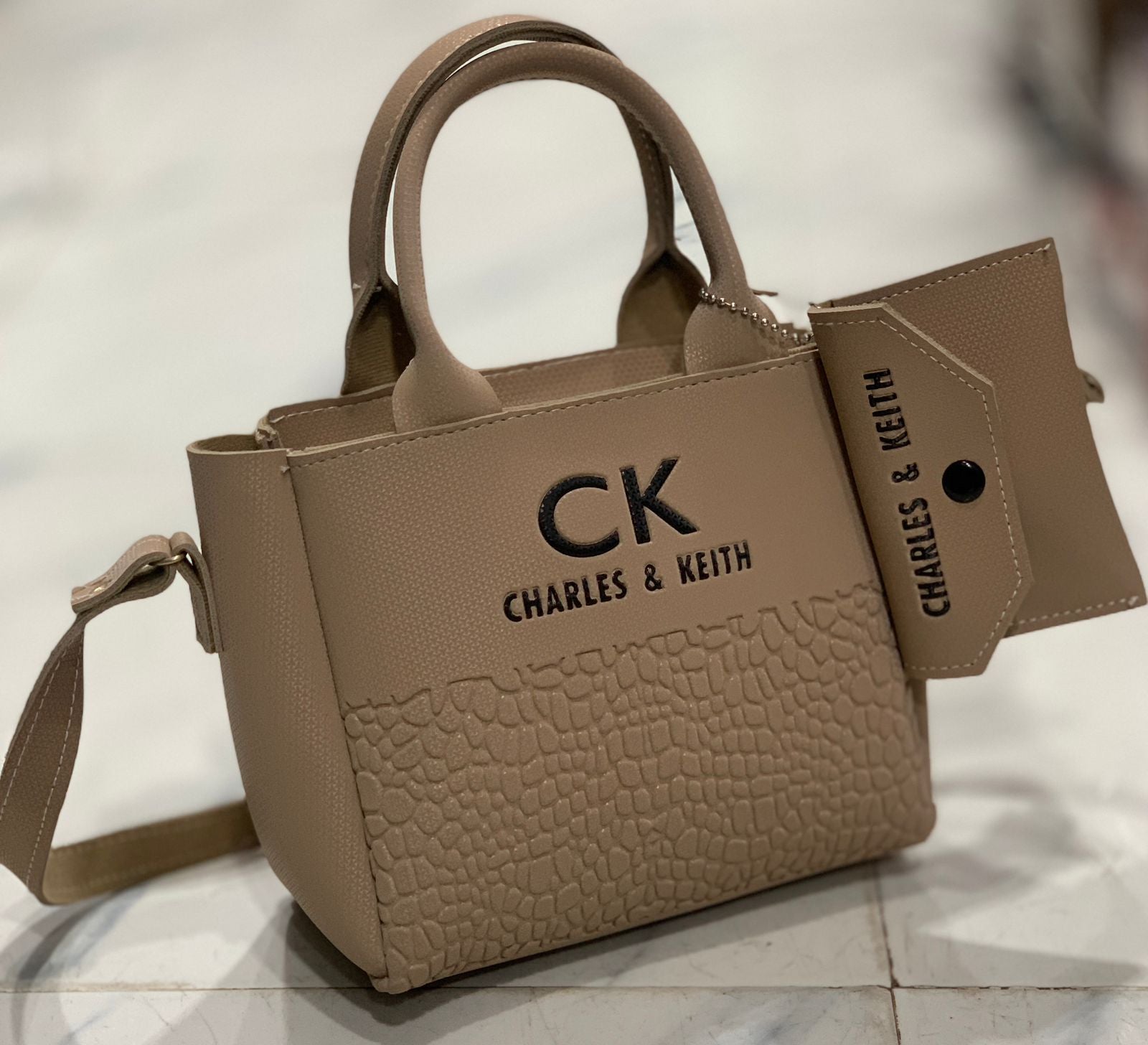 Elegant CK Handbag – Stylish Mini Tote & Crossbody Bag for Women